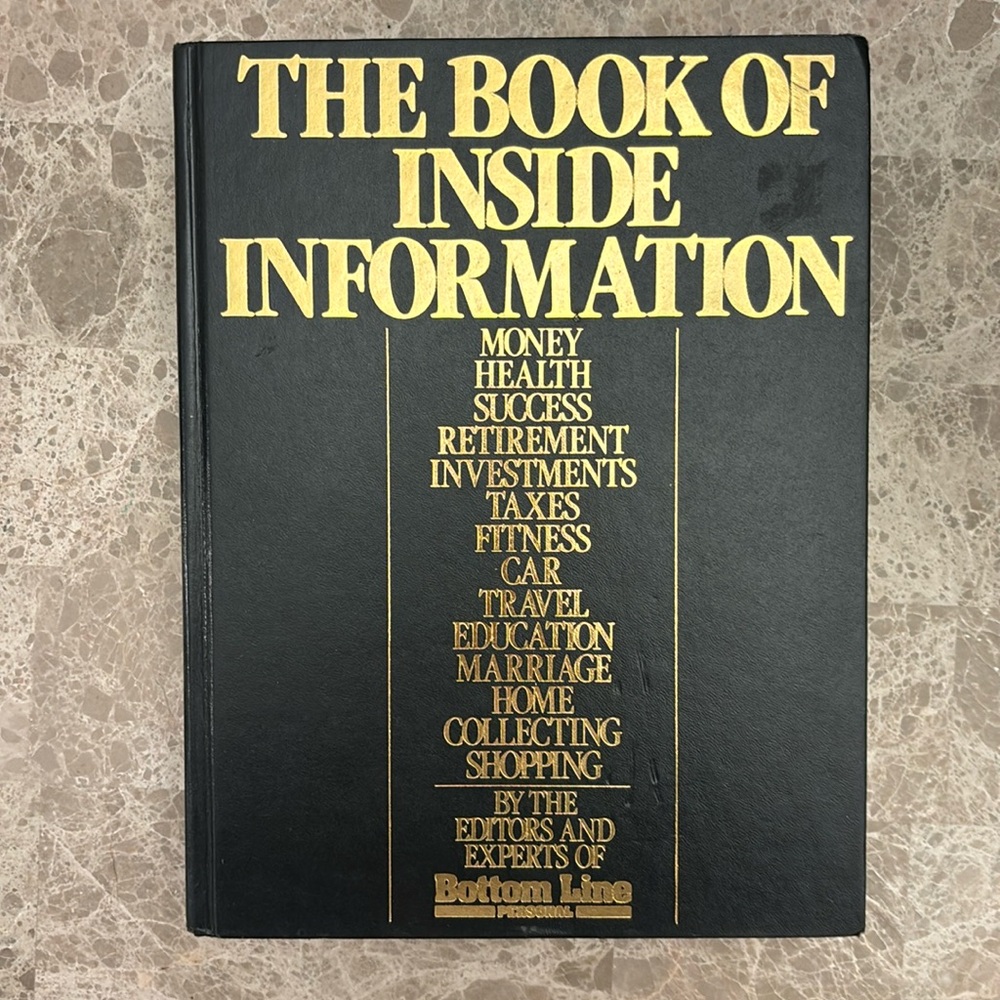 The book of inside information